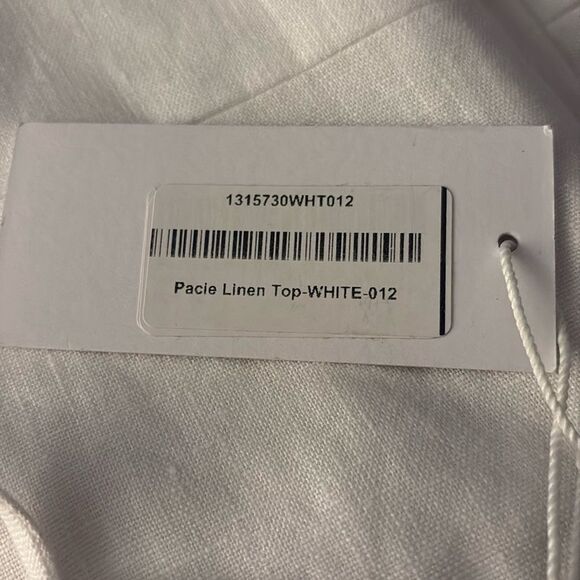 Reformation Pacie Linen Top size 12 NWT $ 178 - Picture 8 of 8